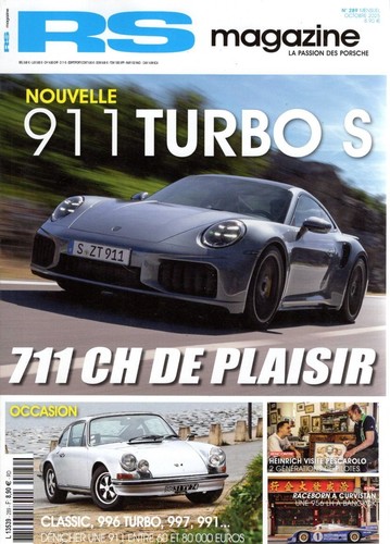 Magazine 289 porsche 992 - rs,
