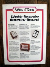 Wurlitzer Juke Box "