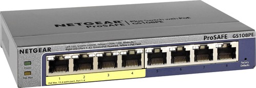 Netgear gs108pev3 prosafe - netgear,