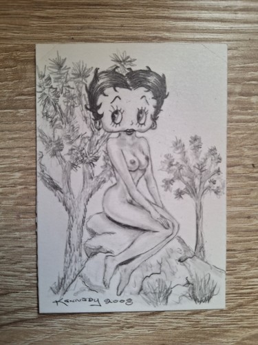 Betty boop nude sketch - betty,