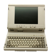 vecchio computer portatile