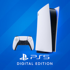 Sony PlayStation 5 Digital Edition Console PS5 Senza Lettore Disco e Dualsense