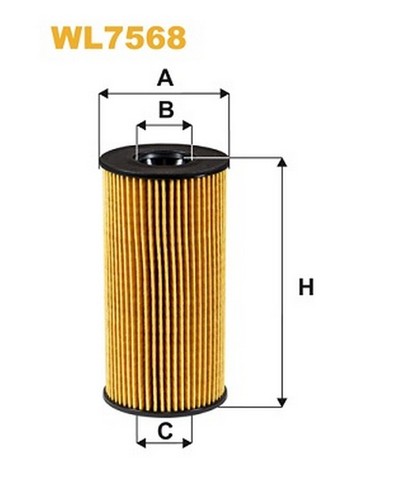 Wl7568 filtro olio per - wl7568,