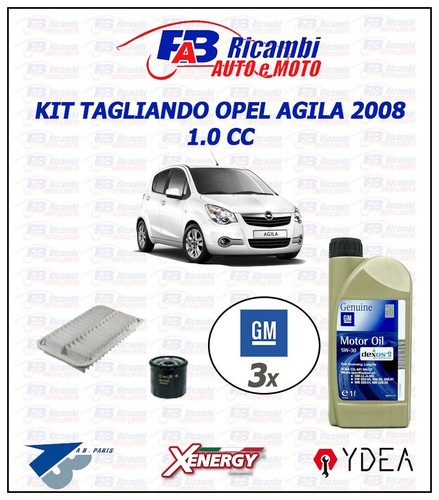 Kit tagliando opel agila 0cc - kit, 1.0cc