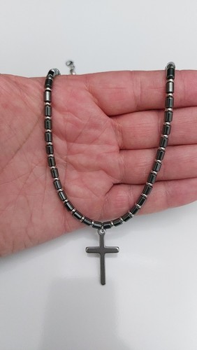 Collana uomo ematite - collana,
