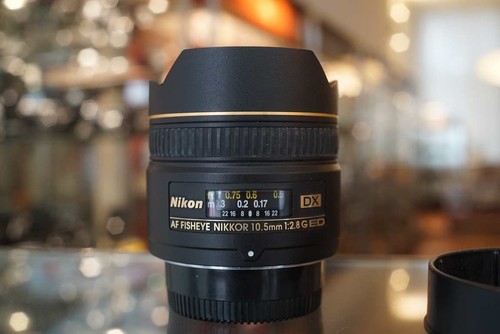 Nikkor af fisheye - 10,5, mm