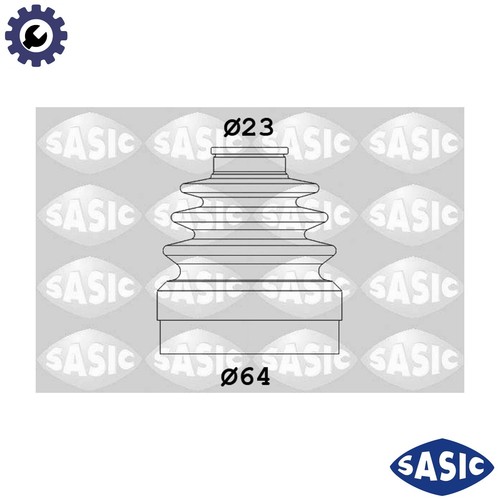 Kit soffietto albero - albero, motore