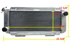 Per FORD FIESTA I MK1 1.3/1.6 XR2 M/T 1976-1983 82 81 80 79 MT Radiatore Alluminio