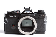 Olympus OM-4 Ti Black corpo