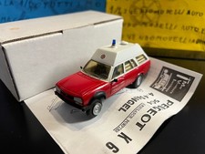 1/43 MVI Peugeot 504 sureleve Dangel 4x4 Ambulance Pompiers Pas de Calais FIRE