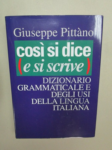 Cosi dice si - cosi,