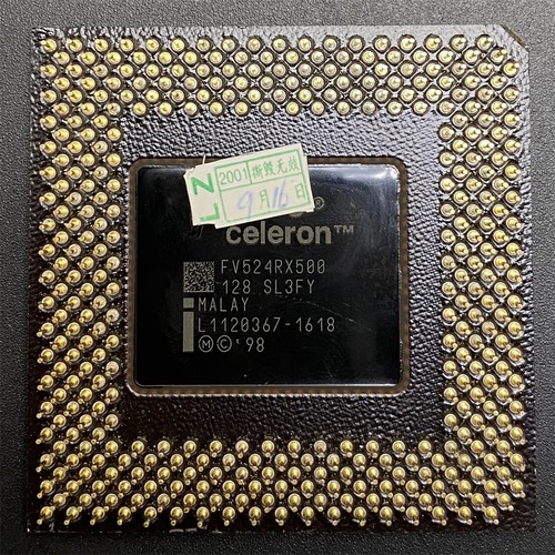Cpu intel celeron 500 mhz - 500,