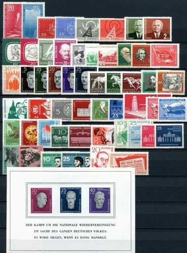 Ddr germania est 1958 anno - est,