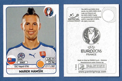 Figurina panini uefa - figurina, 2016