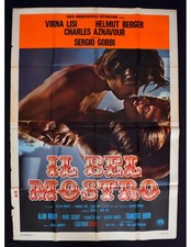 manifesto IL BEL MOSTRO virna lisi helmut berger aznavour sergio gobbi A449