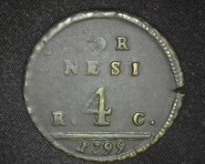 ITALY NAPLES 1799 4 TORNESI
