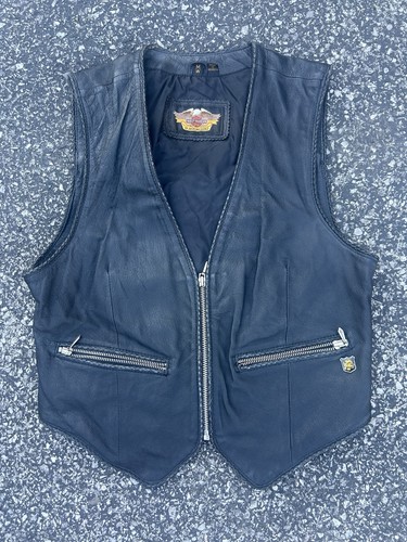 Gilet pelle harley davidson - pelle,