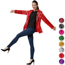 Giacca blazer donna paillettes