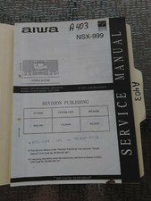 Aiwa NSX-999 manuale di