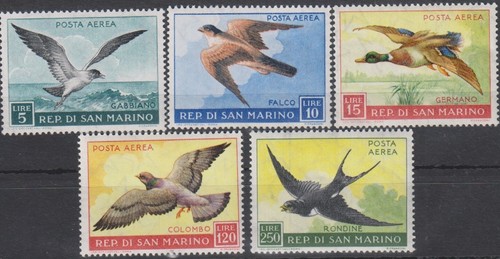 Uccellini san marino nuovi - nuovi, di