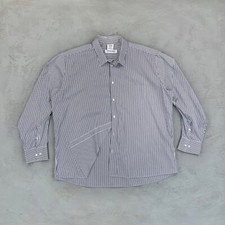 Camicia donna Comme des Garçons X Vetements a righe in popeline di cotone confezione M