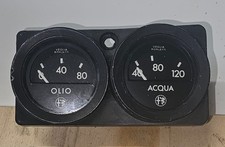 Coppia strumenti pressione olio e temperatura acqua per alfa romeo