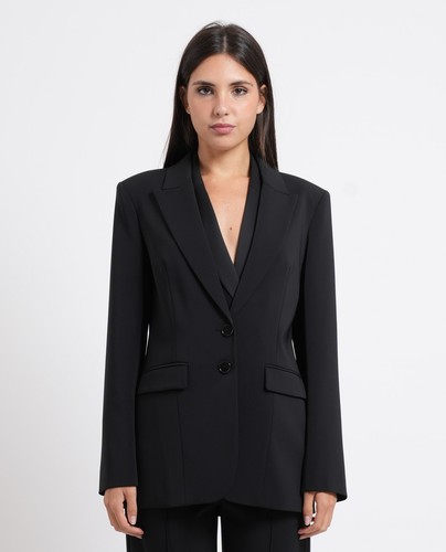 Blazer donna fluido stretch - , a