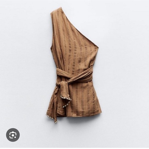 Abito zara marrone righe - abito,