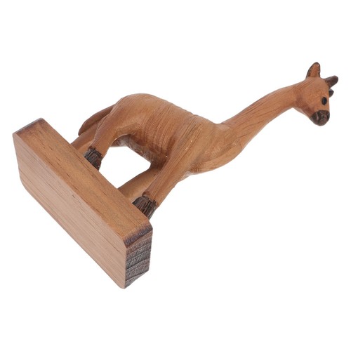 Statue giraffa in legno - giraffa,