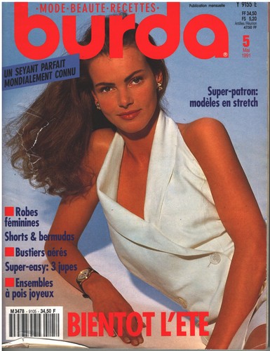 Burda vintage mai 1991 - -,