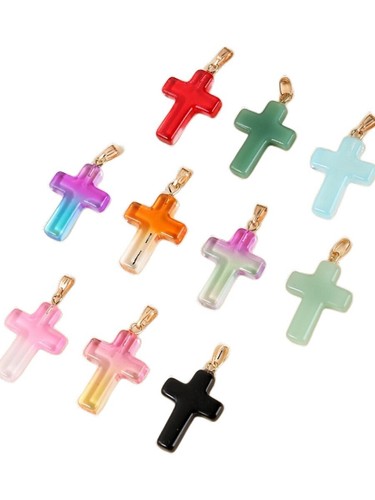 24pcs ciondoli croce - 24pcs,