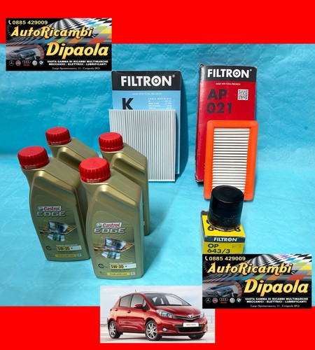 Kit tagliando castrol filtri - kit,