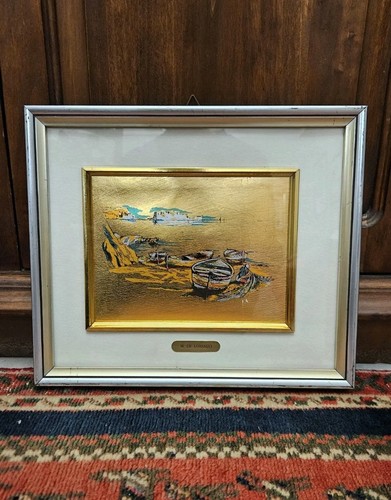 Quadro vintage paesaggio - quadro,