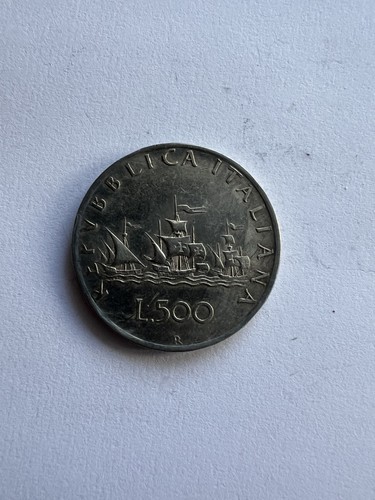 Italia 500 lire argento - in,