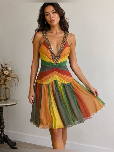 Abito midi mandalay nuovo con - abito,