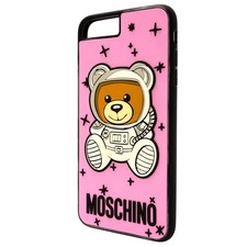Moschino Pink Bear Logo iPhone