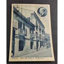 Cartolina Pescara - Casa del Poeta G. D'Annunzio
