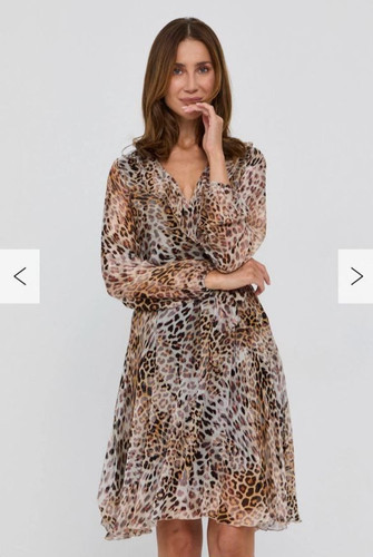 Abito guess stampa leopardata - guess,