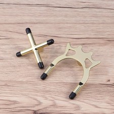 2PCS Snooker Billiards Cue Racks Bridge Head Cross Holders Pool Cue Stick Holder