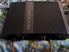 vintage amplificatore pioneer modello gm1000 attacco din  potenza 60 x 2