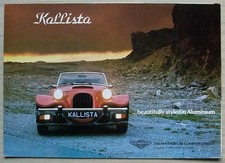 Brochure vendita PANTHER KALLISTA AUTO SPORTIVE 1982