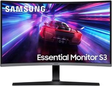 Monitor Curvo Samsung S36GD S27D362 Schermo Da 27" Pollici FHD HDMI 4ms 100Hz