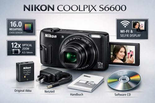 Nikon coolpix s6600 - coolpix, 16mp