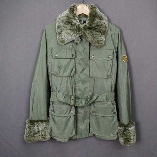 Giubbotto belstaff verde con - giubbotto,