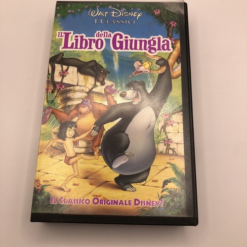Vhs libro della giungla - vhs,