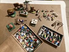 Vecchi Piccoli Pastorelli Pastori In Terracotta Napoletani Muschilli 5 Cm Circa