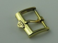 FIBBIA JAEGER LECOULTRE LAMINATA ORO 14 mm BUCKLE JAEGER 14 mm GOLD PLATED
