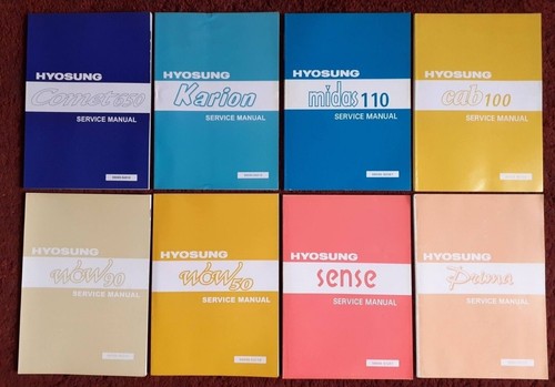 Hyosung manuale officina - hyosung,