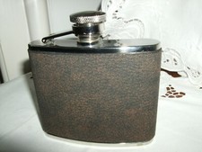 PATERNA E LIVI STAINLESS STEEL ACCIAIO INOSSIDABILE FIASCHETTA LIQUORE ALCOOL