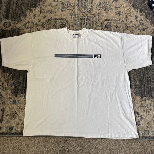 Shirt vintage fila uomo logo - t-shirt,
